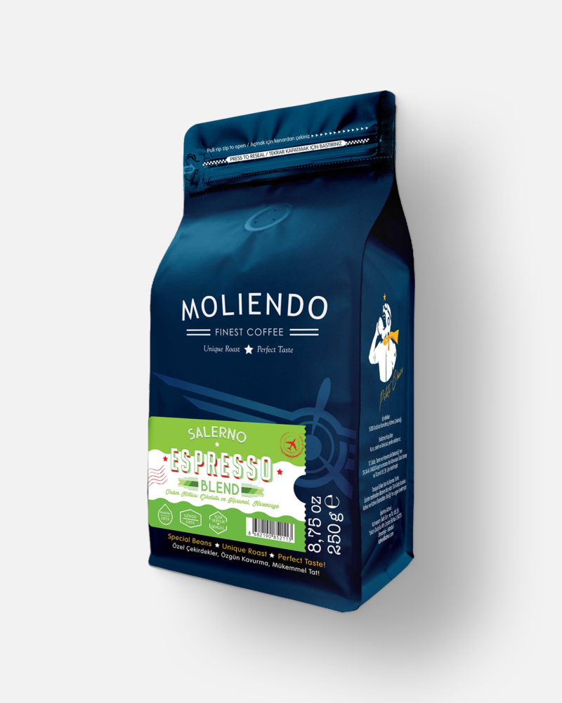 Moliendo-Salerno-Espresso-Blend-Kahve