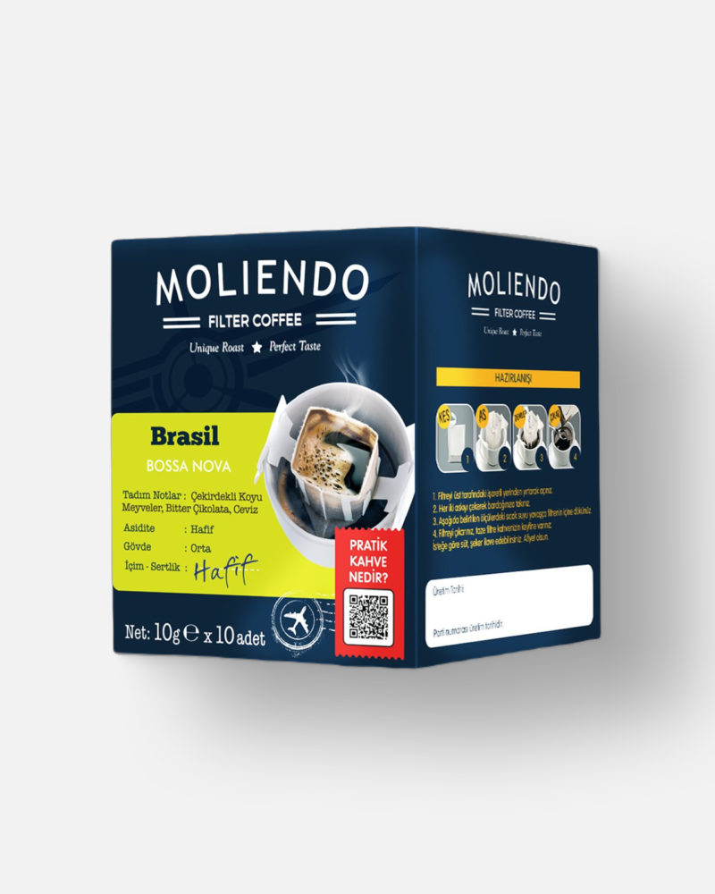 Moliendo Brasil Bossa Nova Pratik Filtre Kahve 10x10 g
