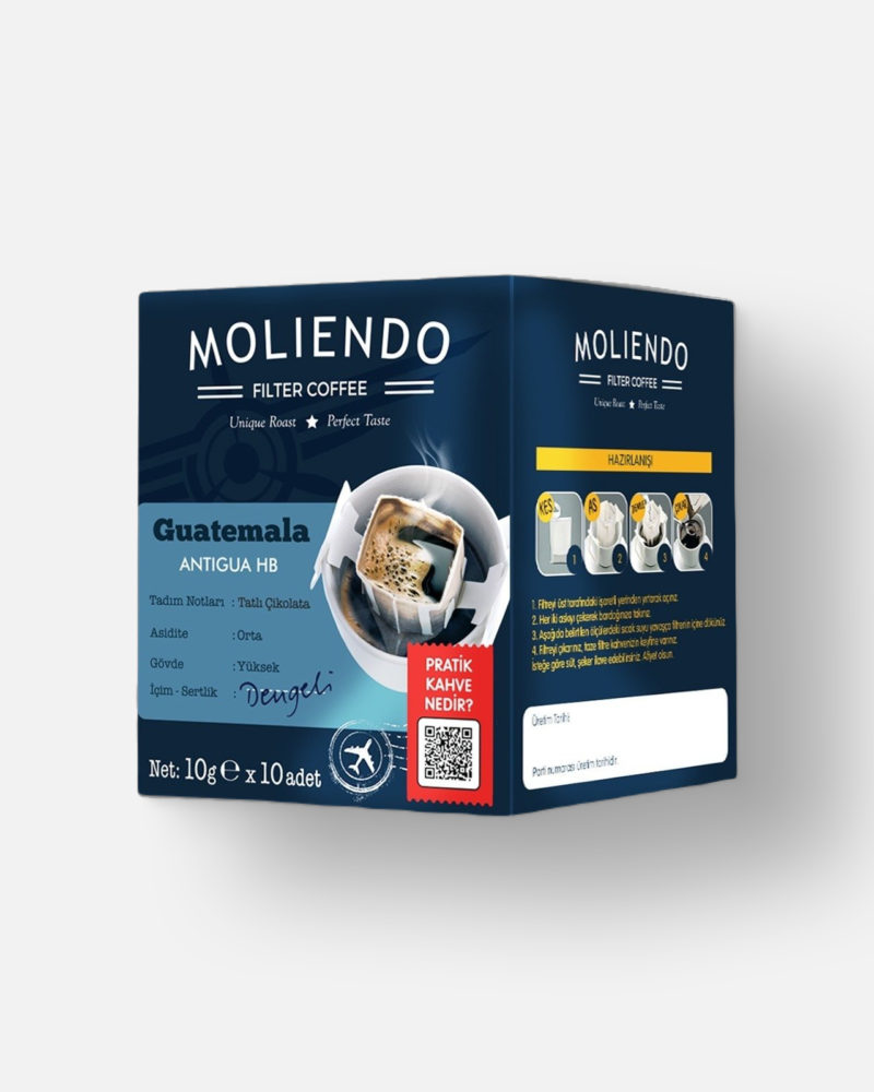 Moliendo Guatemala Antigua HB Pratik Filtre Kahve 10x10 g