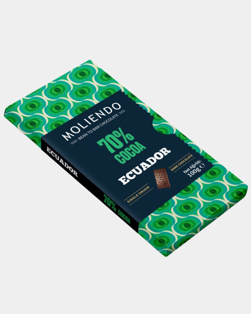 Moliendo Ecuador %70 Kakao Premium Tablet Çikolata